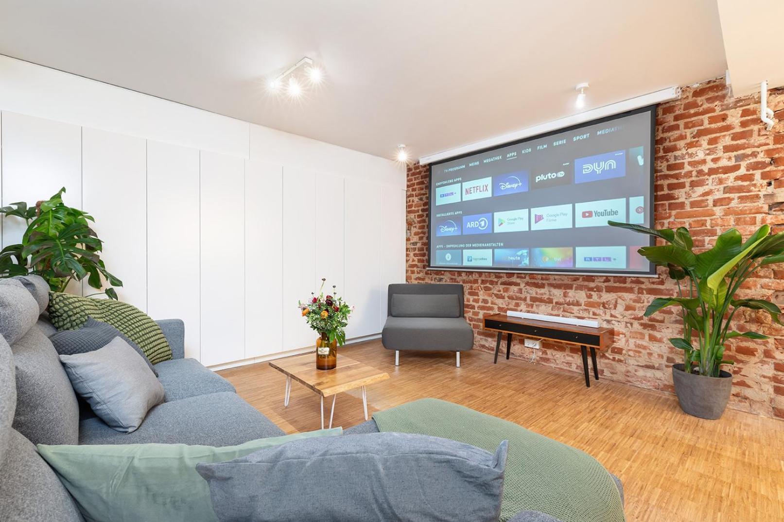 Apartment Stylish With Cinema, 2-min Tram Berlin